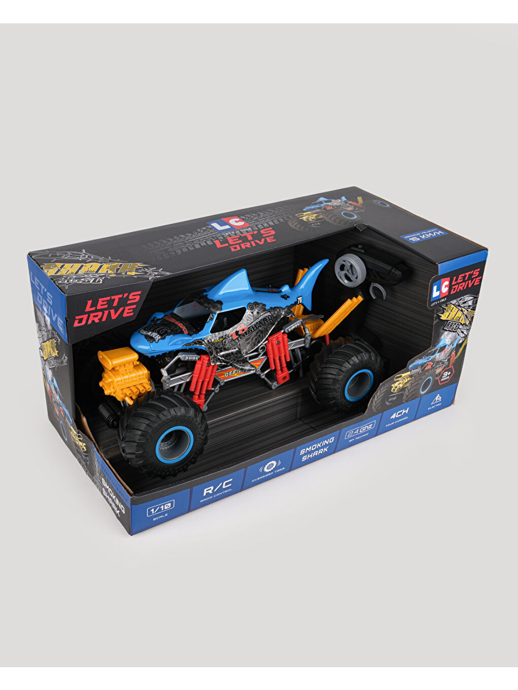 1:10 Ölçekli 2.4 Ghz Yüksek Hızlı Spray Car 4 Ch Usb Şarjlı Uzaktan Kumandalı Araba