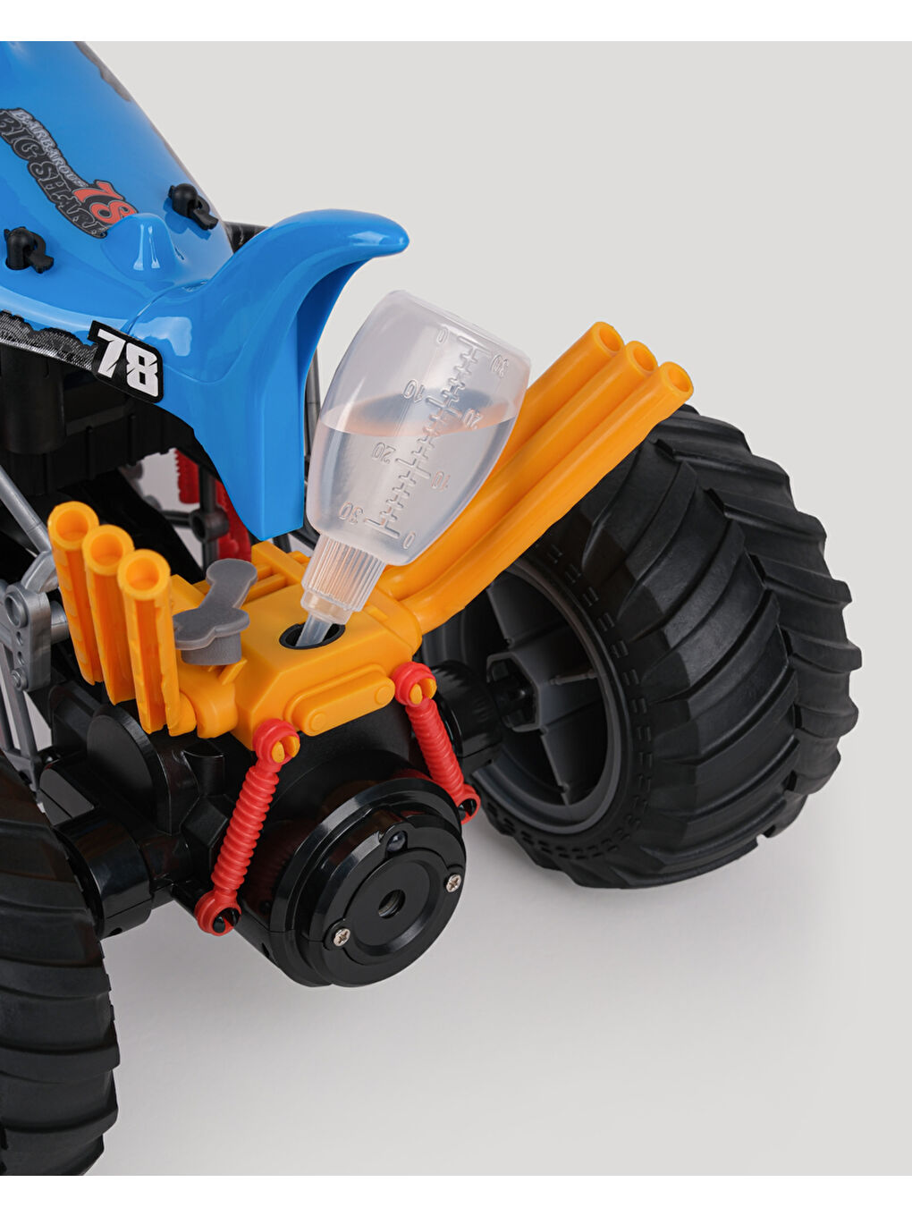 1:10 Ölçekli 2.4 Ghz Yüksek Hızlı Spray Car 4 Ch Usb Şarjlı Uzaktan Kumandalı Araba-8