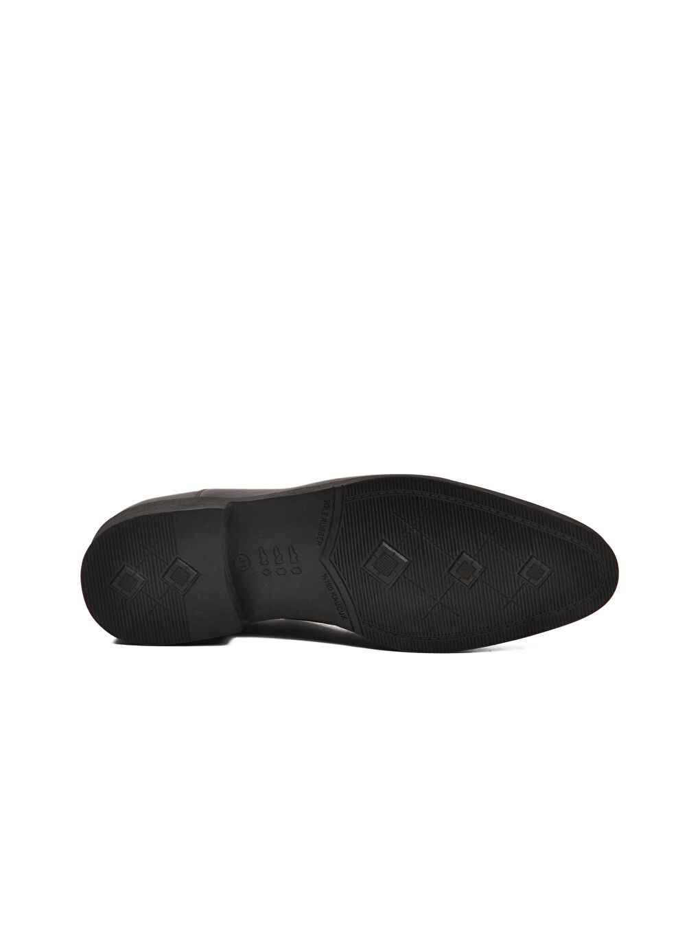 Siyah Hakiki Deri Kaymaz Taban Erkek Klasik Ayakkabı 916 M-4