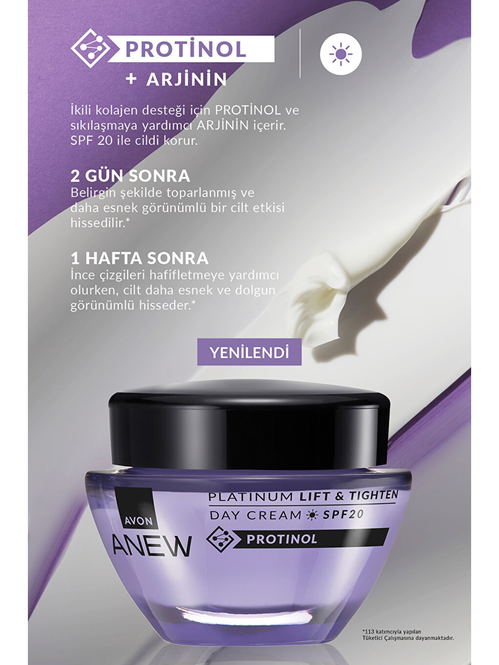 AVON Renksiz Anew Platinum Lift & Tighten Gece ve Gündüz Krem Paketi - 2