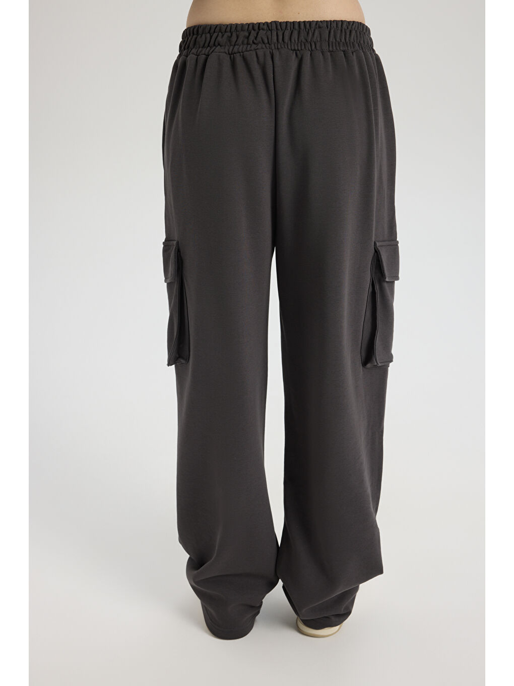 Swan Yandan Cepli Antrasit Eşofman Takım-4