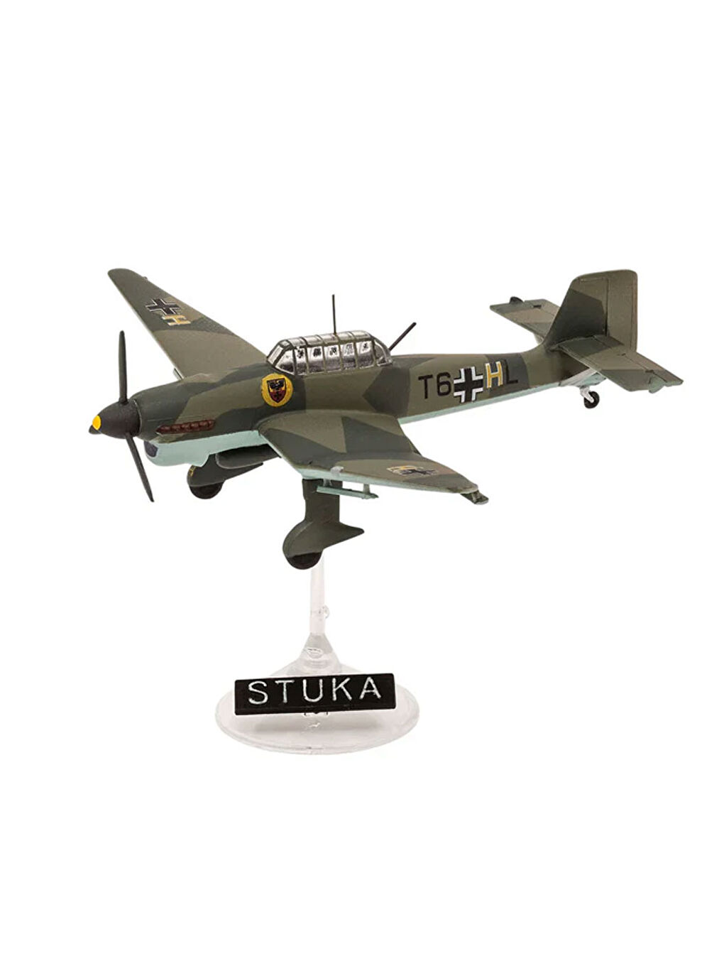Maket Model Kit Uçak Messerschmitt Bf109E & Junkers Ju87B Stuka 3770-5