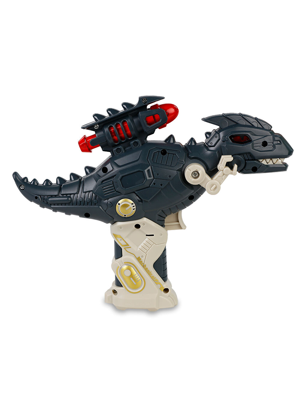 Sesli Ve Işıklı Dinozor Tabanca Gri-1