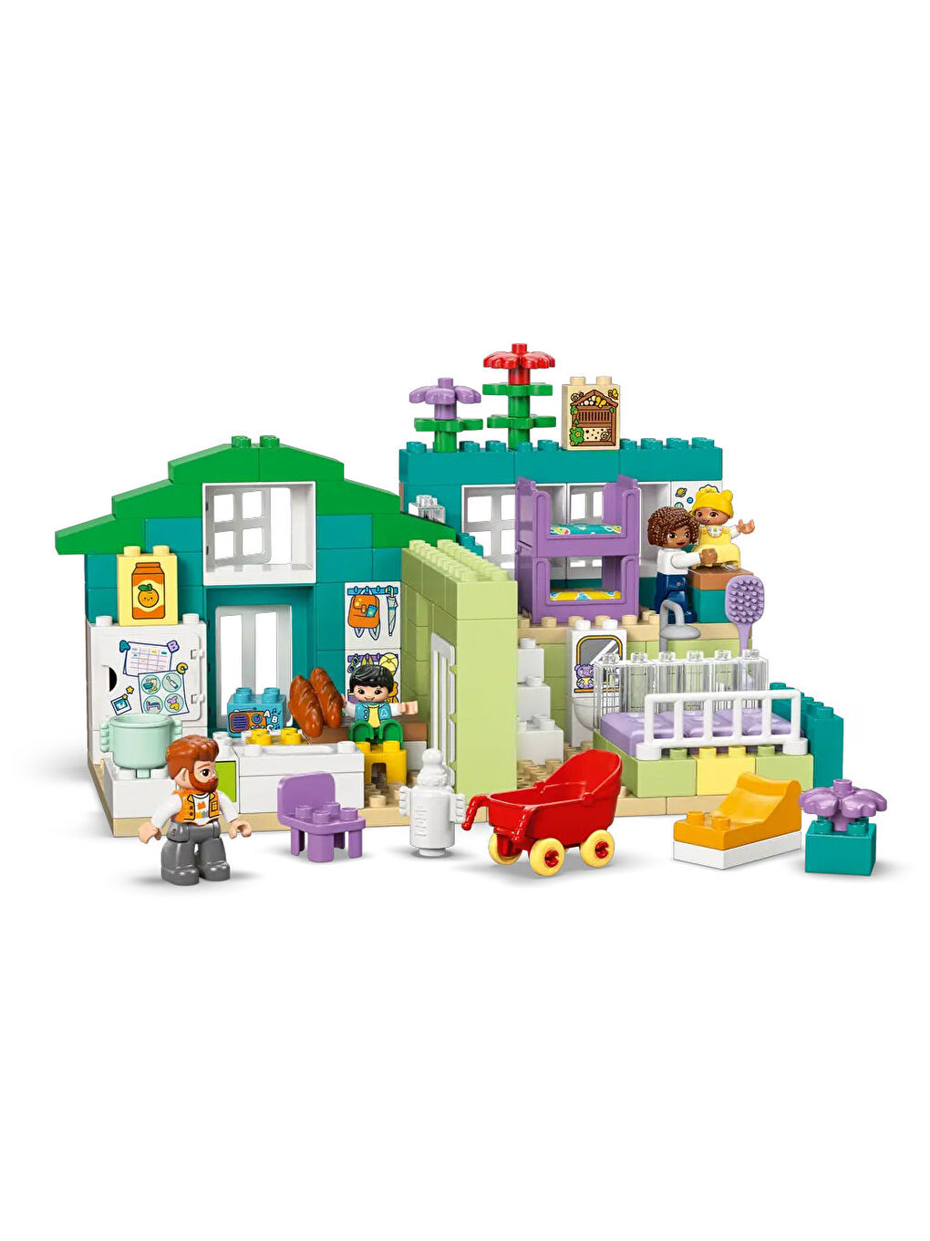 DUPLO Kasabası 3’ü 1 Arada Figürlü Modern Aile Evi 10470-2