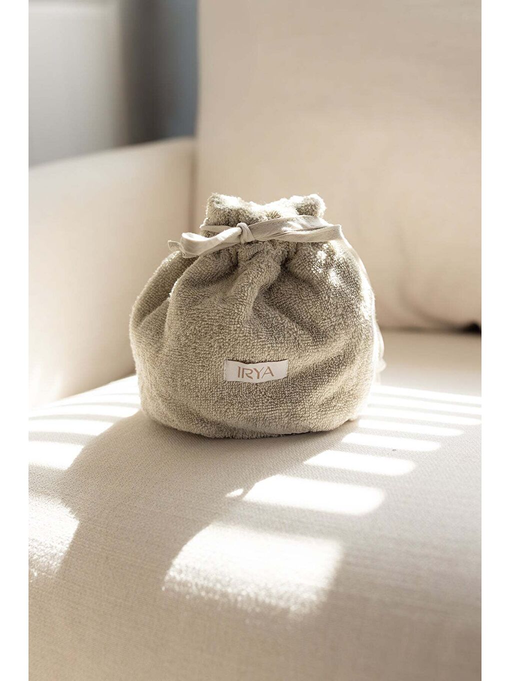 Allesi %100 Pamuk Havlu Bakım Çantası Mint