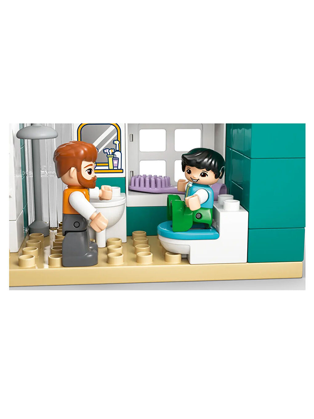 DUPLO Kasabası 3’ü 1 Arada Figürlü Modern Aile Evi 10470-6