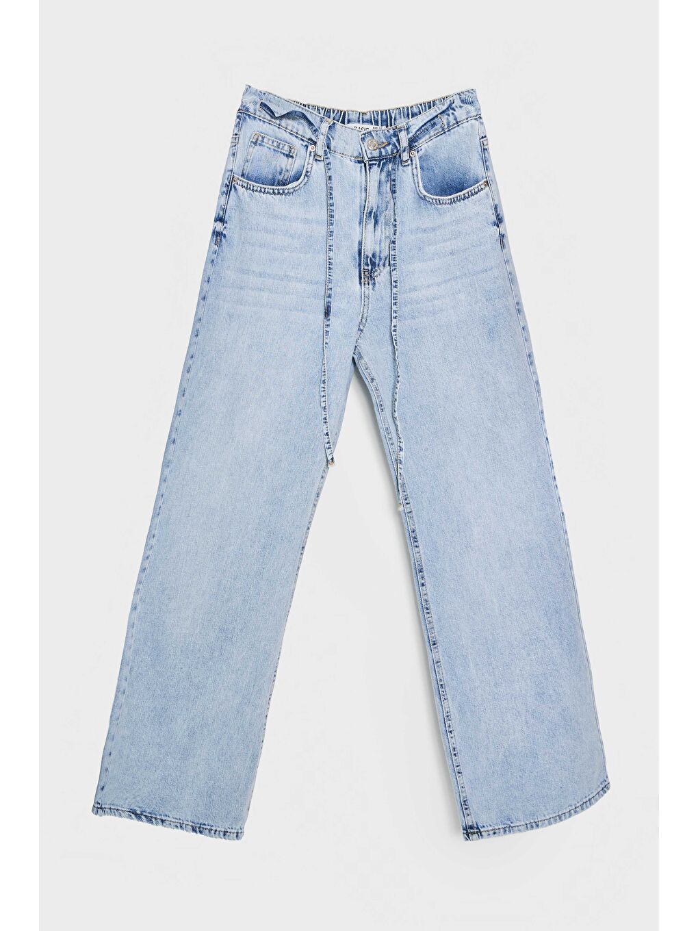 Mavi Kadın 4S5 3 Straight Fit Önden Bağcıklı  %100 Pamuk Denim Jean