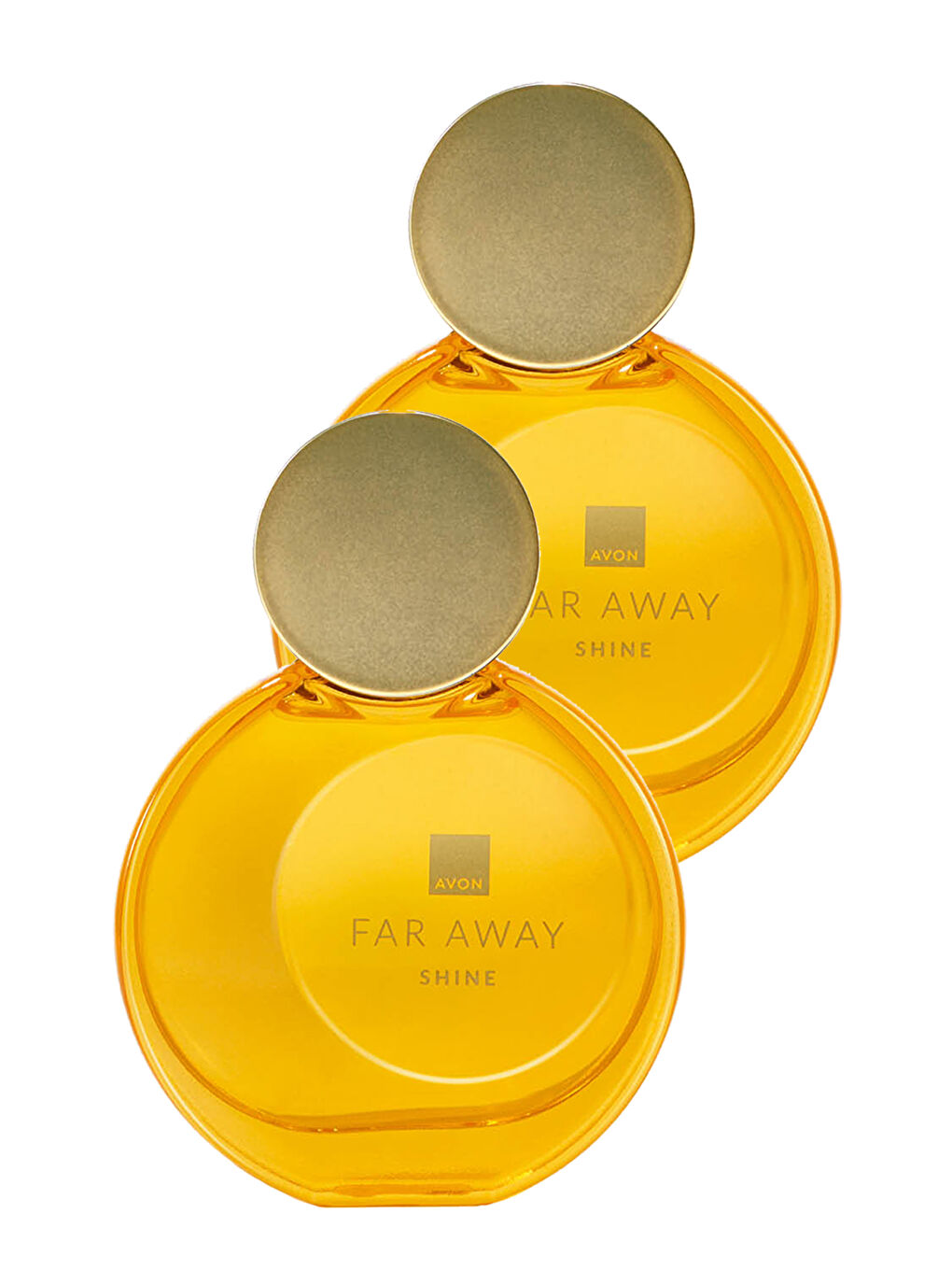 AVON Renksiz Far Away Shine Kadın Parfüm Edp 50 Ml. İkili Set