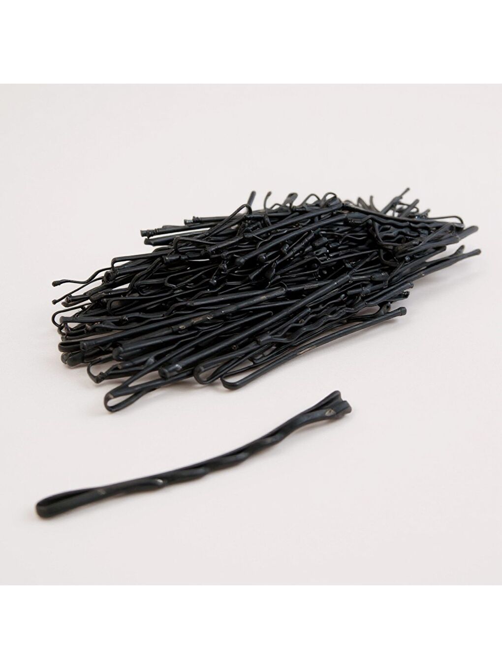 Siyah 200 Adet Tel Saç Tokası+200 Adet 0.90 Saç Firketesi Toplam 400 Adet-2