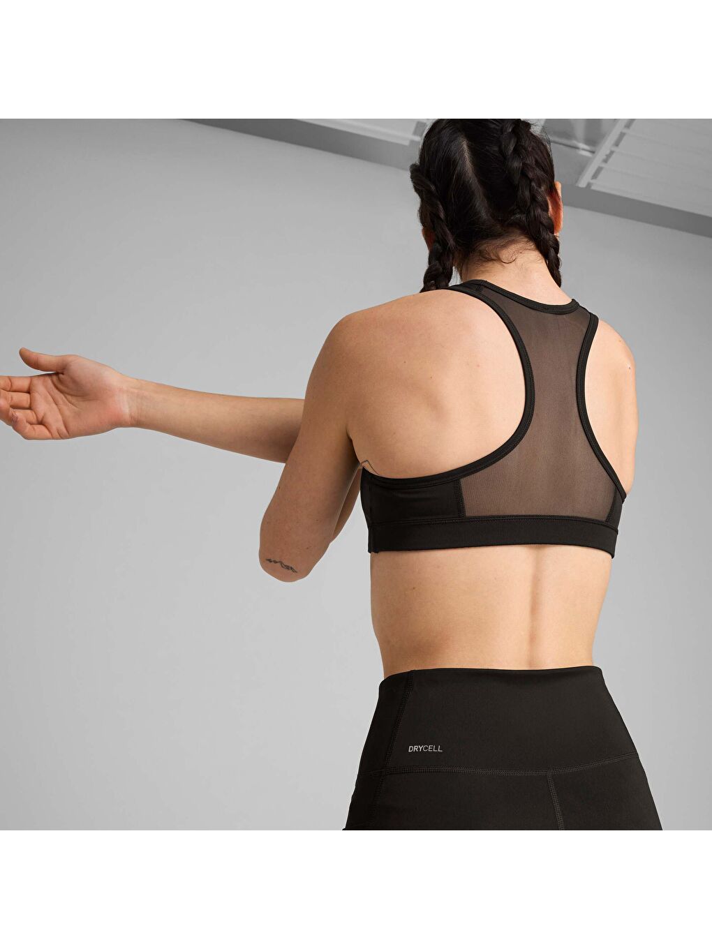 Siyah 4KEEPS Spor Sütyeni-1