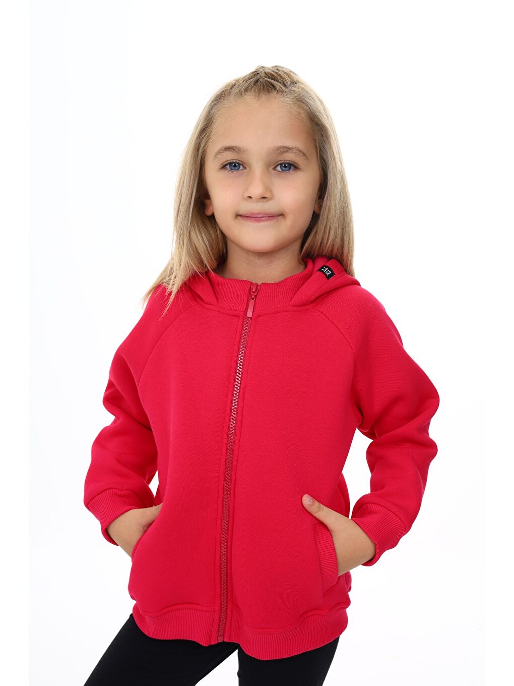 Fuşya Kız Çocuk Hırka-1