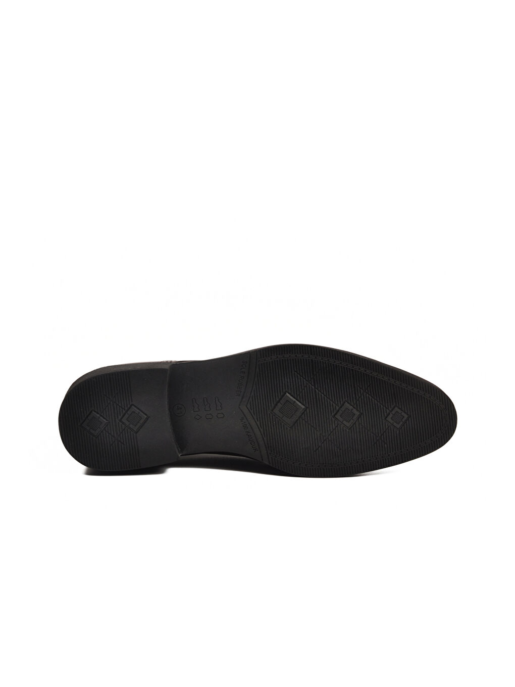 Kahverengi Kahve Hakiki Deri Kaymaz Taban Erkek Klasik Ayakkabı 395 M-4