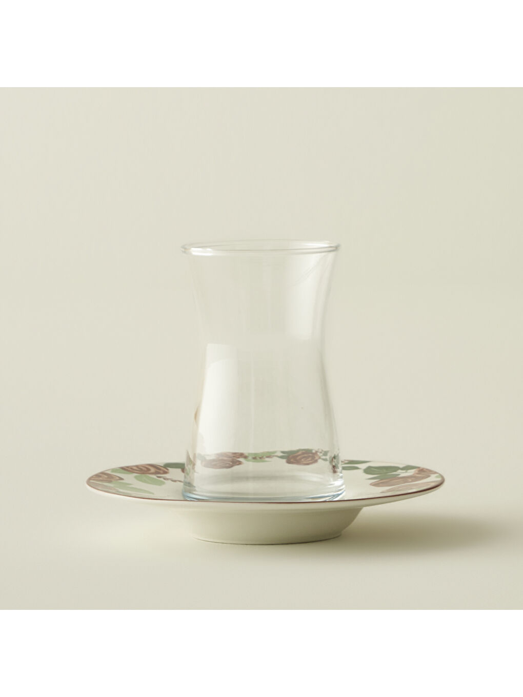 Karışık Rose 6'lı Porselen Çay Bardağı Seti (170 cc)