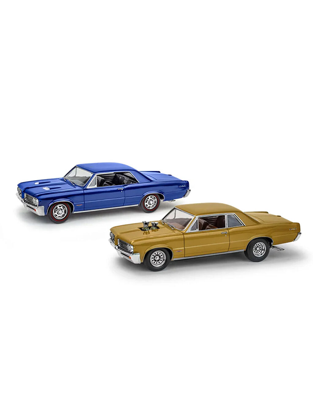 Maket Model Kit Araba ’64 Pontiac GTO İkisi Bir Arada 14574-6