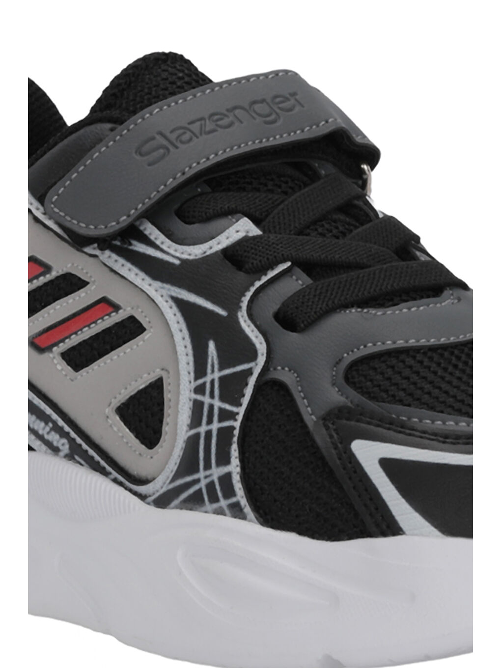 KELSY Unisex Çocuk  Siyah / Kırmızı Günlük Spor Ayakkabısı-3