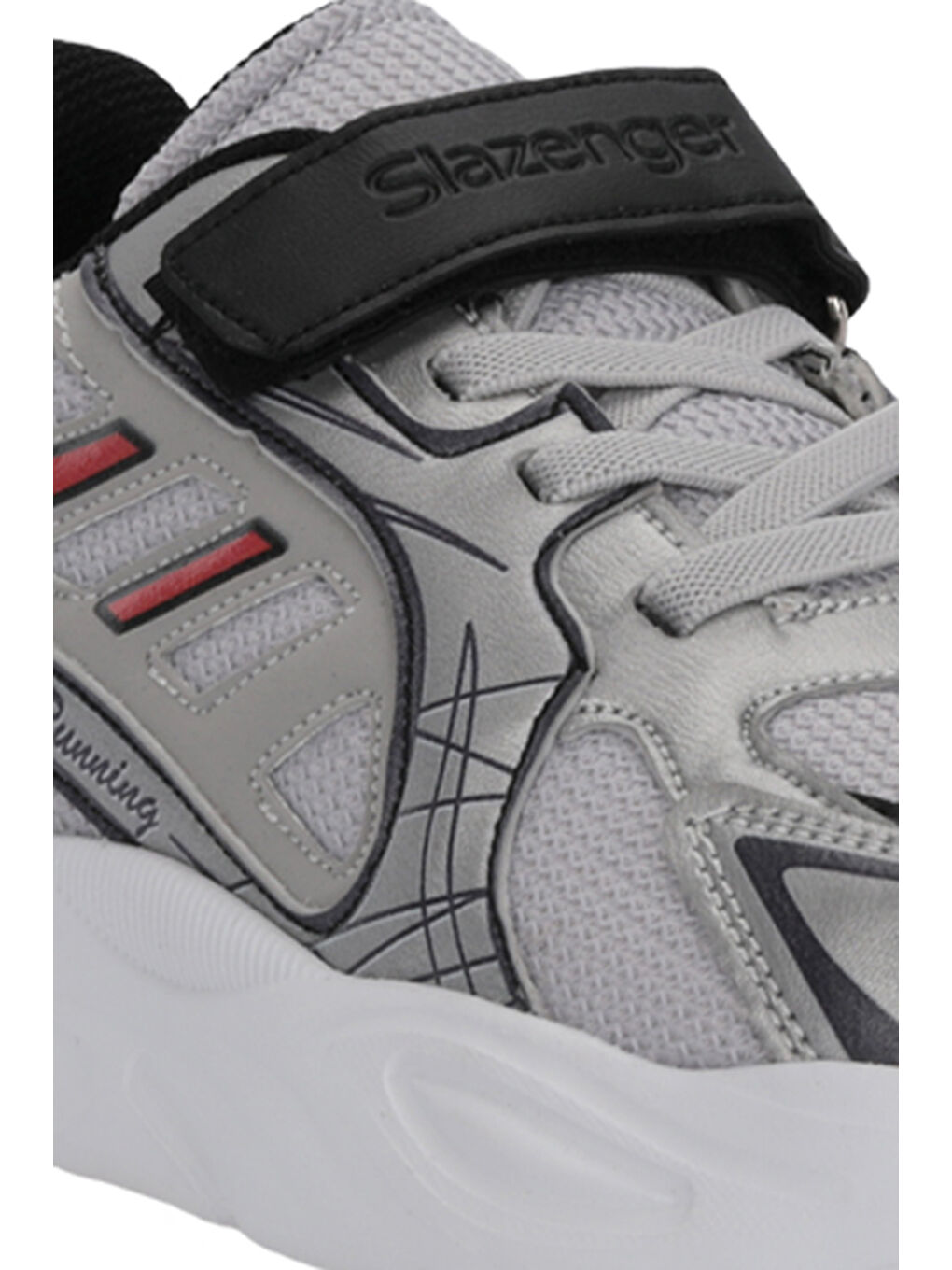 KELSY Erkek Çocuk  Gri / Kırmızı Günlük Spor Ayakkabısı-3