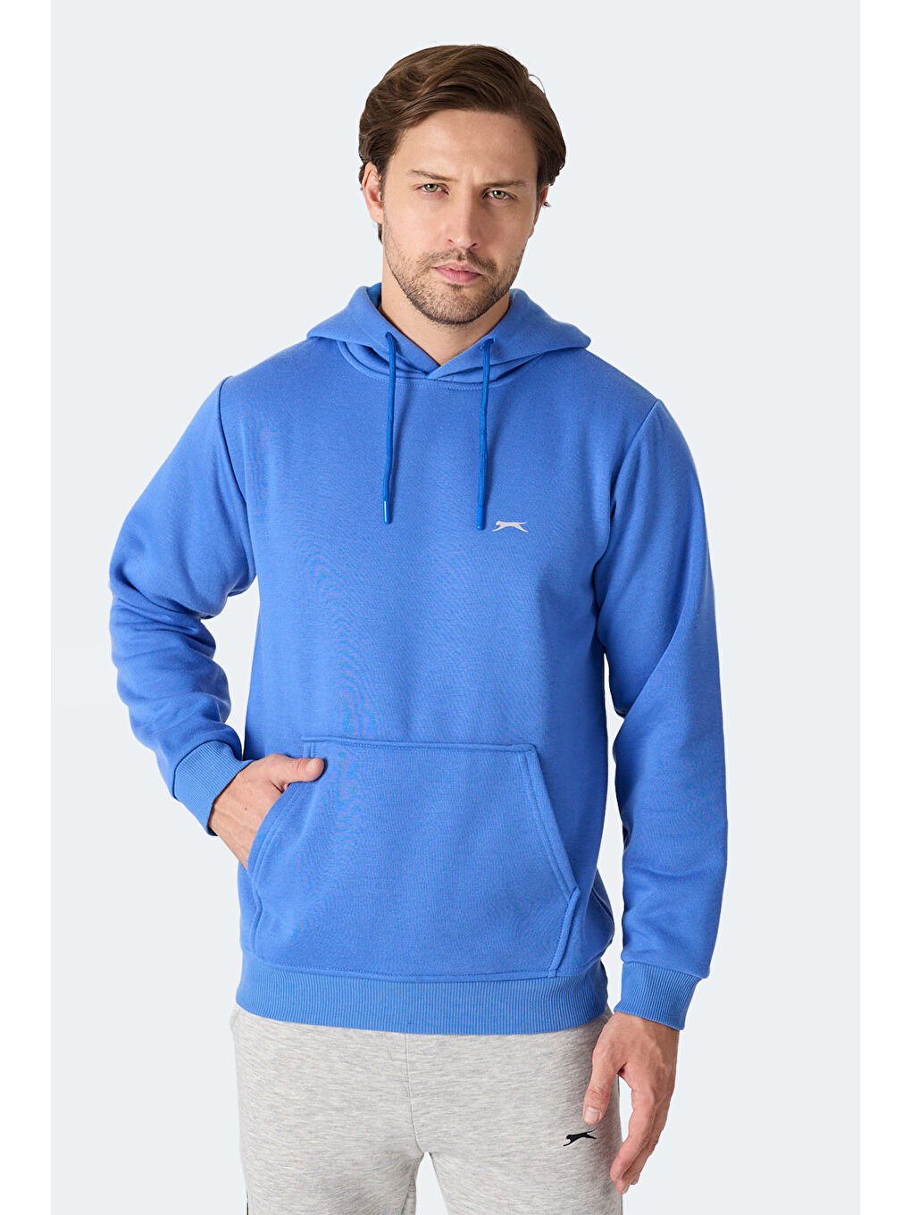 İndigo MOONLIGHT I Erkek Kapüşonlu Indigo Sweatshirt-2