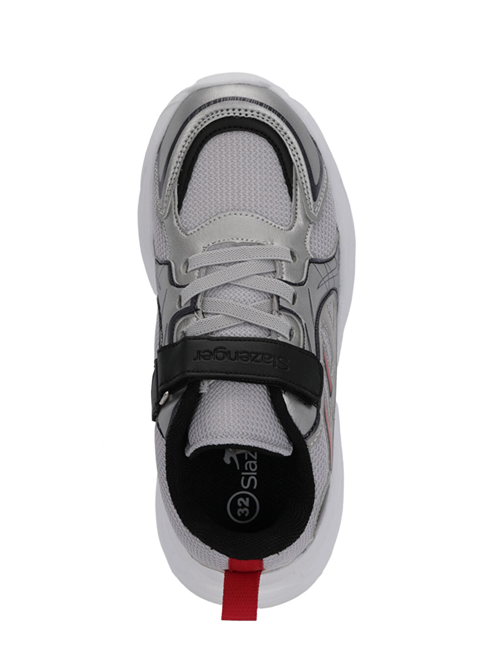 KELSY Erkek Çocuk  Gri / Kırmızı Günlük Spor Ayakkabısı-4