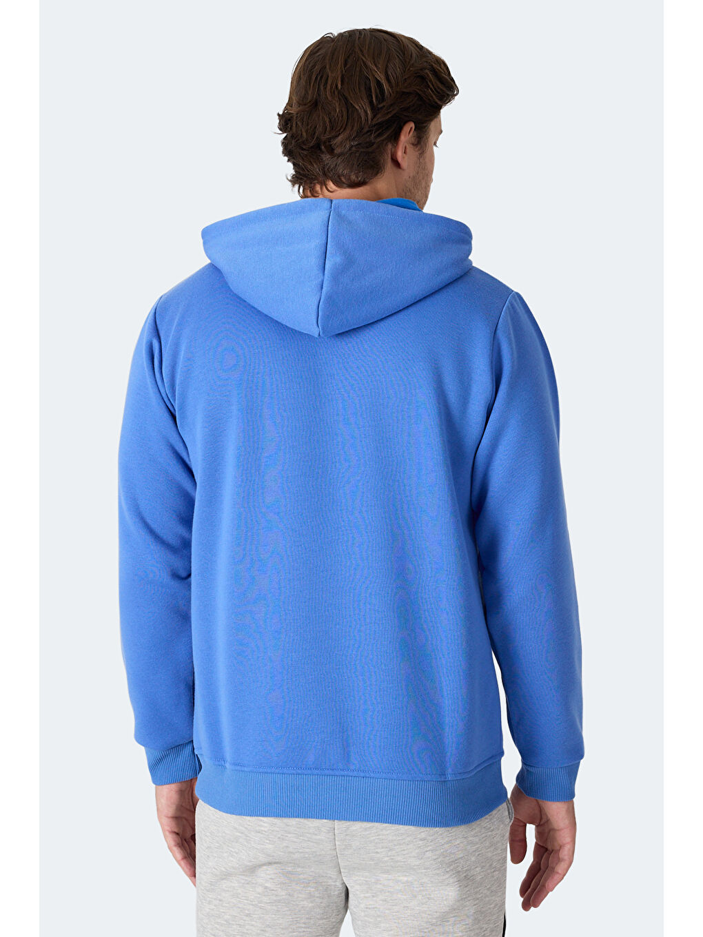 İndigo MOONLIGHT I Erkek Kapüşonlu Indigo Sweatshirt-5