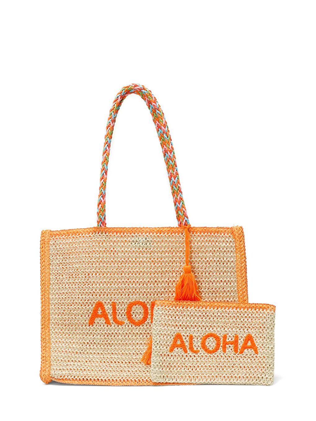 HASIR ALOHA PLJ 5FX Turuncu Kadın Plaj Çantası