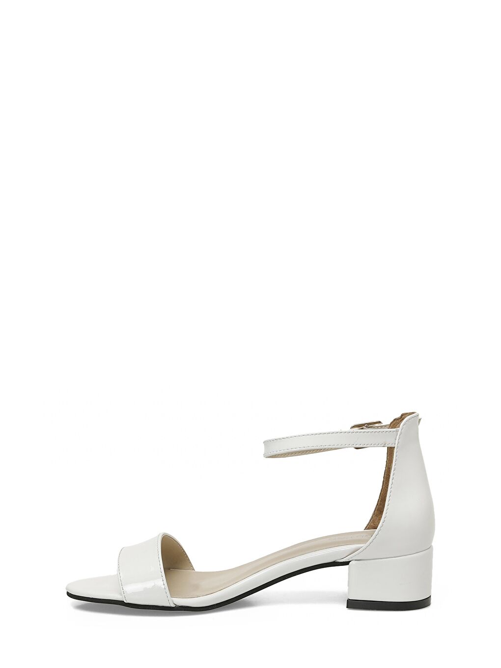 25S-277 5FX Beyaz Kadın Topuklu Sandalet-2