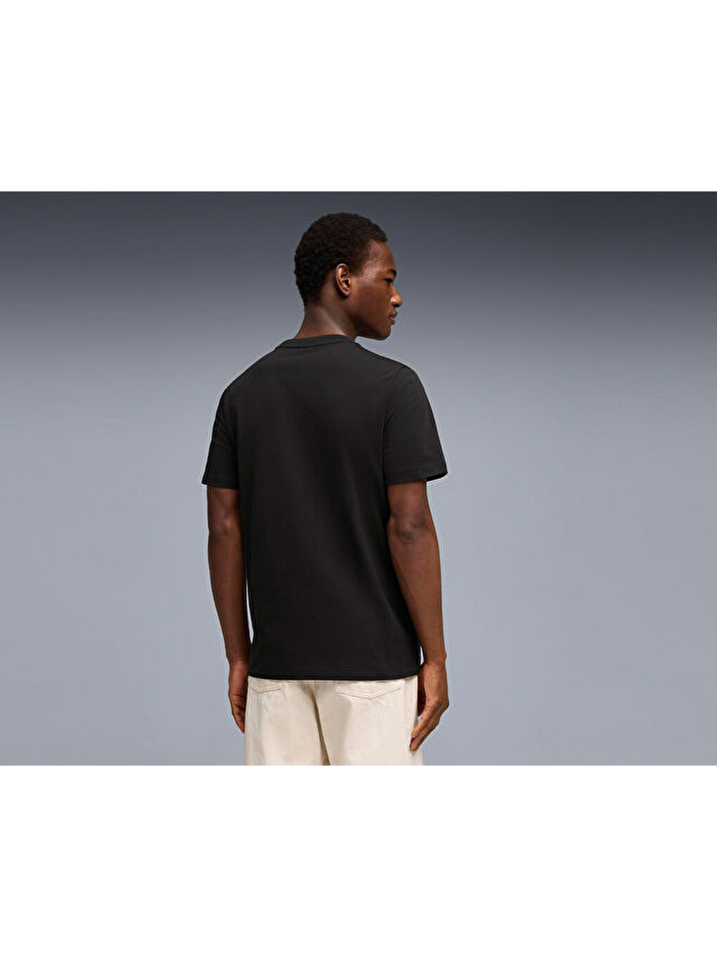 Amf1 Essential Logo Tee 1 Erkek Günlük Tişört 63539301 Siyah-3