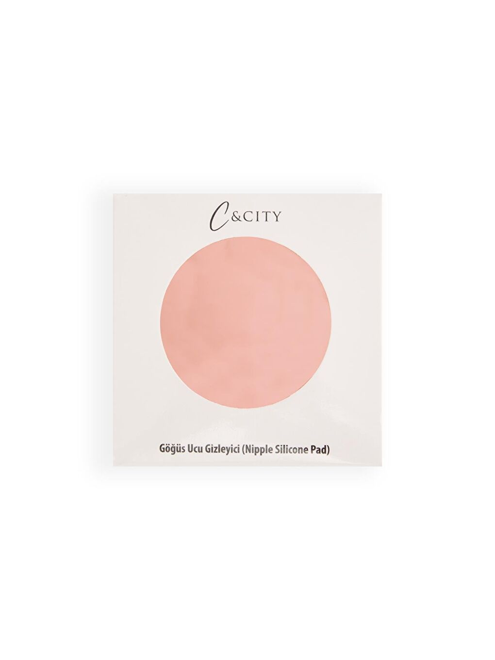 Bej Yapışkansız Vakumlu Silikon Göğüs Ucu Kapatıcı Ten-1