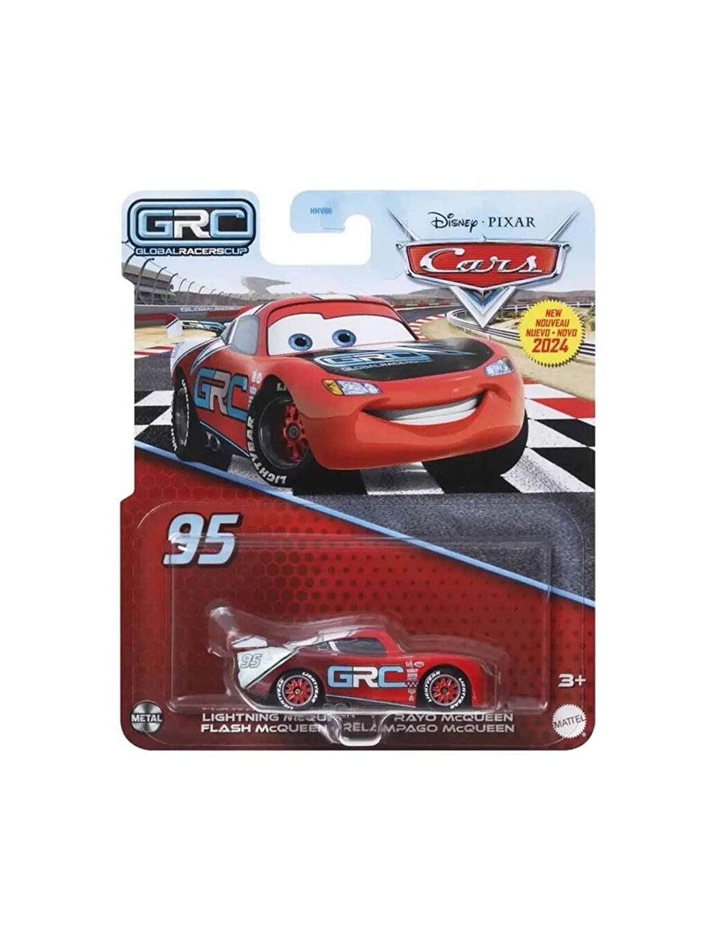 Cars Tekli Karakter Araçlar Flash Mcqueen HTY00