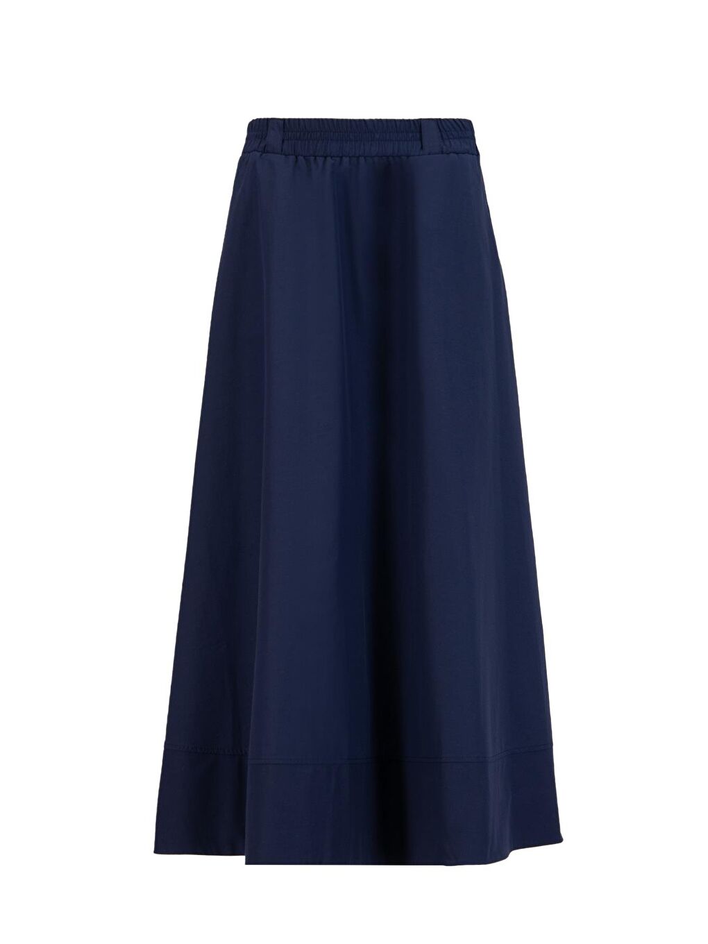 Pamuklu Etek 25Y1837 Lacivert-5