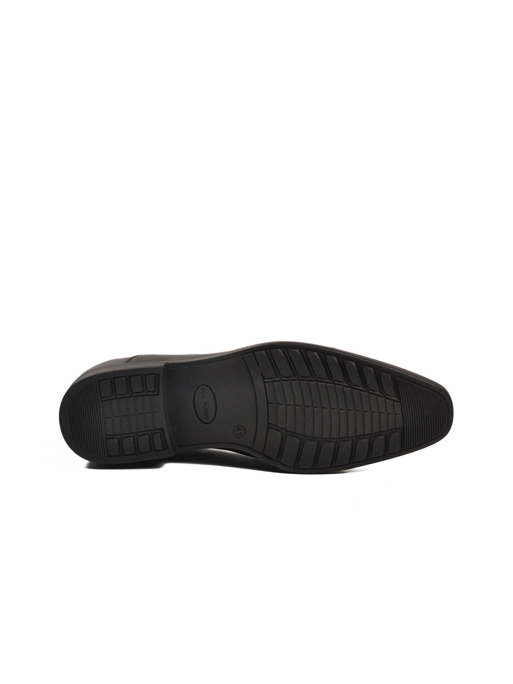 Siyah Hakiki Deri Kaymaz Taban Erkek Klasik Ayakkabı 977 M-4