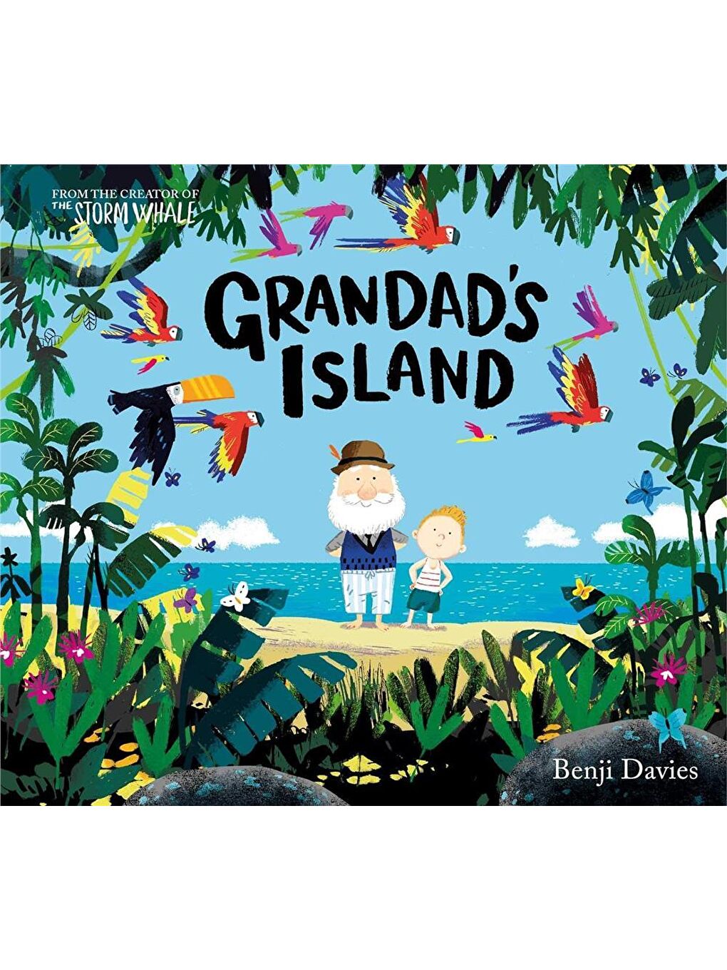 Grandad's Island (Board Book)
