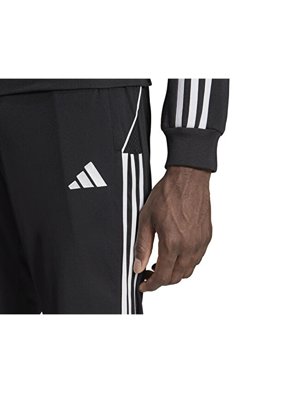 Tiro23l 3/4 Pnt Erkek Futbol Eşofman Altı Hs3548 Siyah-4