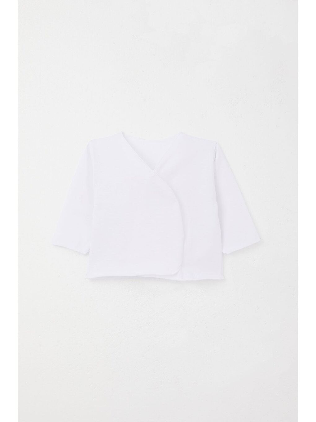 Bebek İç Zıbın Hastane Çıkışı 2 Li Beyaz (0-3 Ay)-1