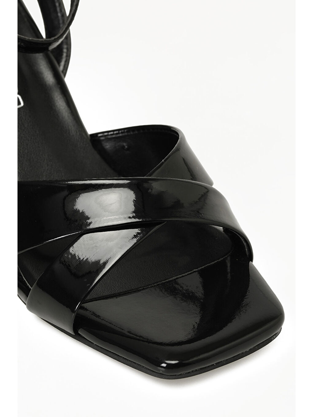 25S-278 5FX Siyah Kadın Topuklu Sandalet-6