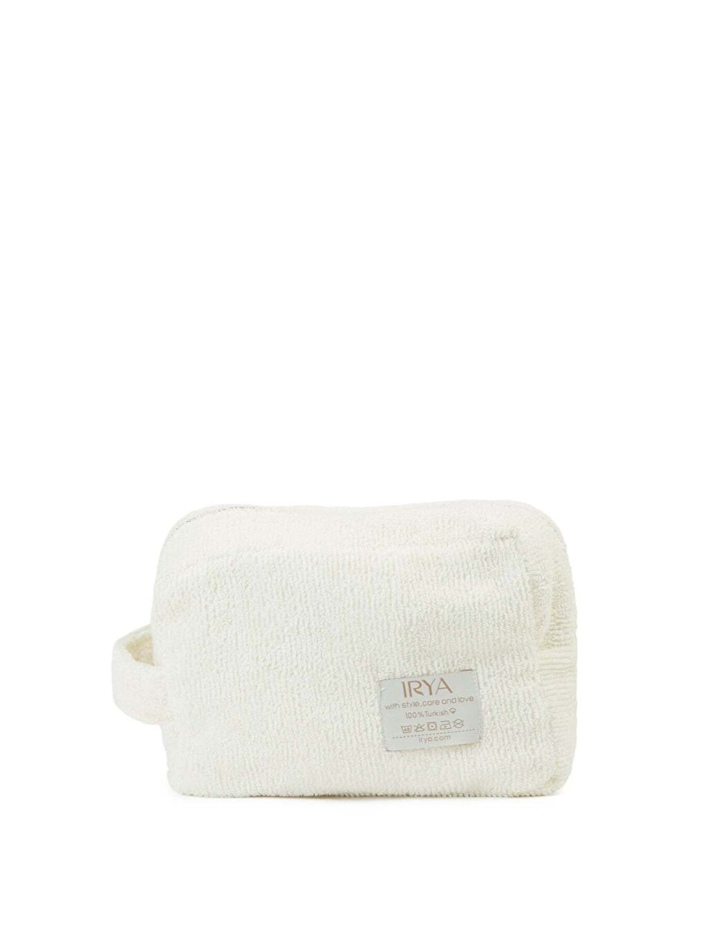 Solena %100 Pamuk Havlu Bakım Çantası Ekru-2