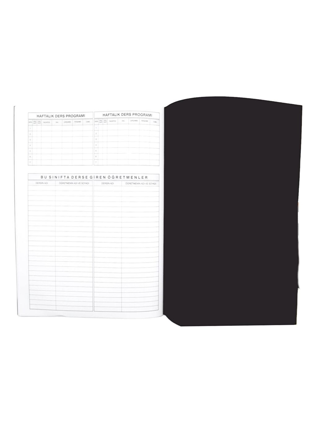25x35 Plastik Kapak 7 Ders Yoklamasız 6-7-8. Sınıf Ders Defteri Kod:413-5
