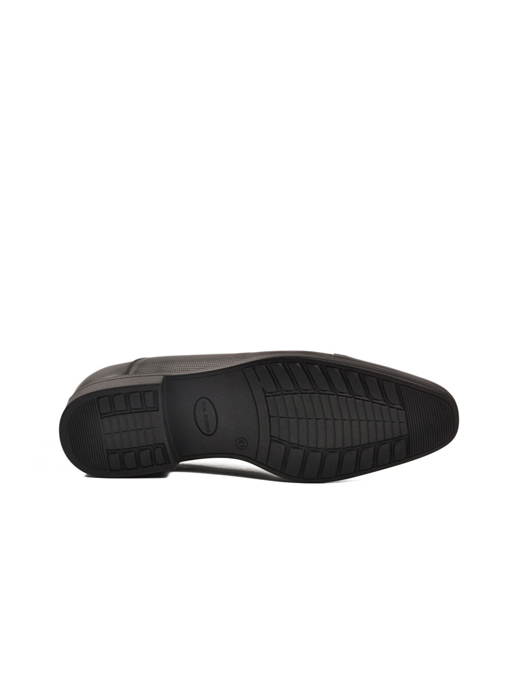 Siyah Hakiki Deri Kaymaz Taban Erkek Klasik Ayakkabı 976 M-4