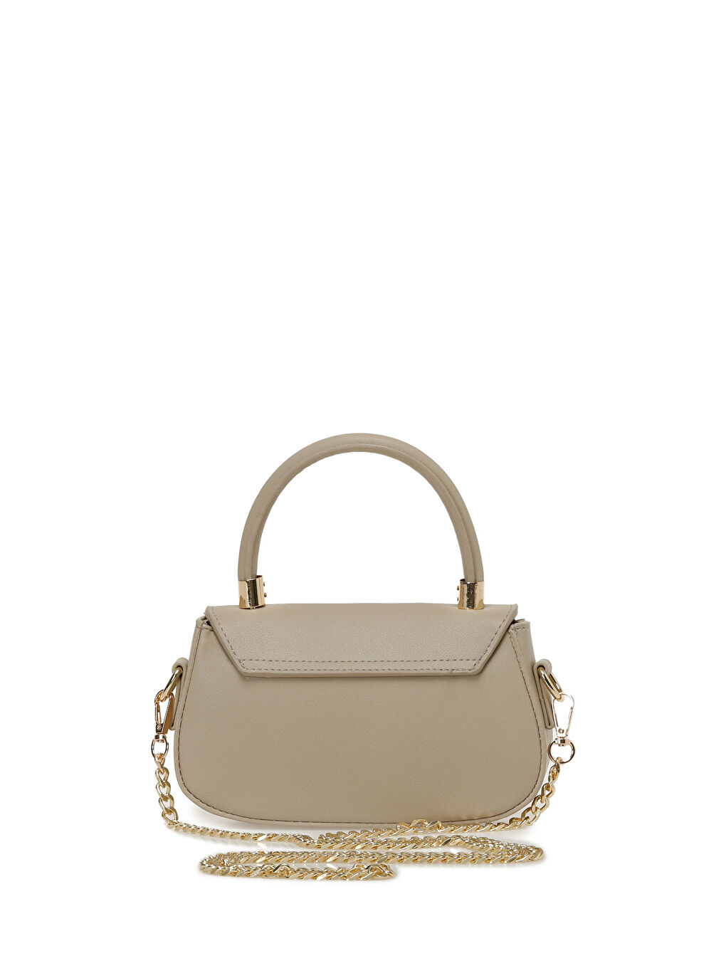 Bej CILT AKS DTY MINI EL 5FX Vizon Kadın El Çantası-2