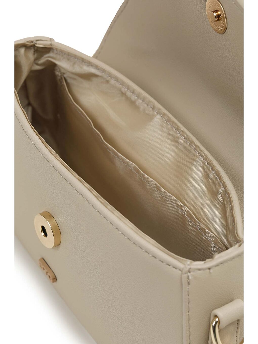 Bej CILT AKS DTY MINI EL 5FX Vizon Kadın El Çantası-3