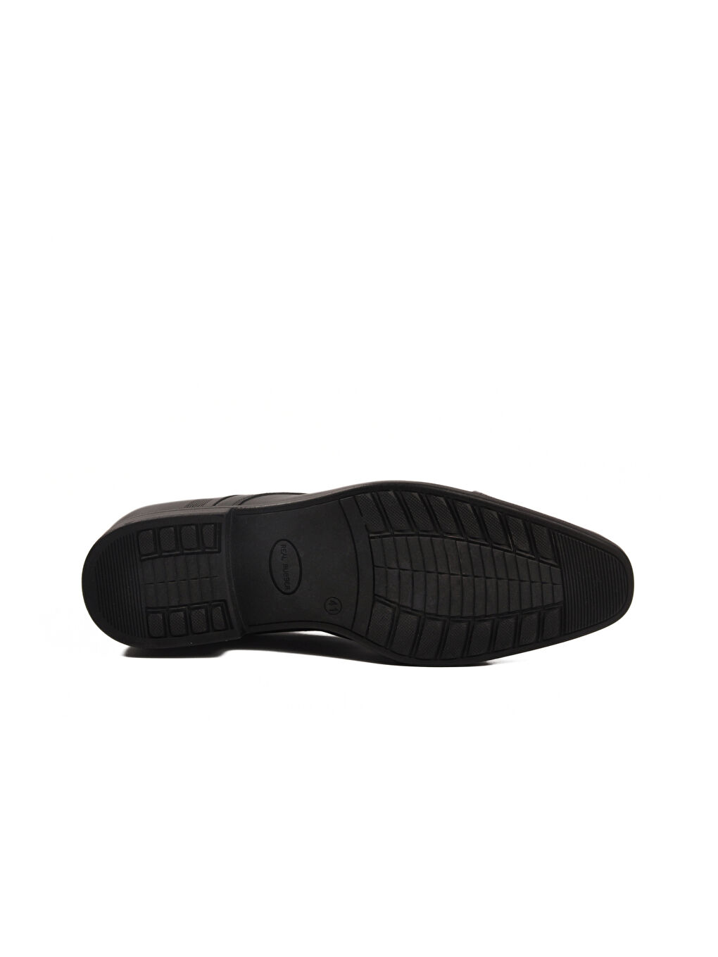 Siyah Hakiki Deri Kaymaz Taban Erkek Klasik Ayakkabı 975 M-4