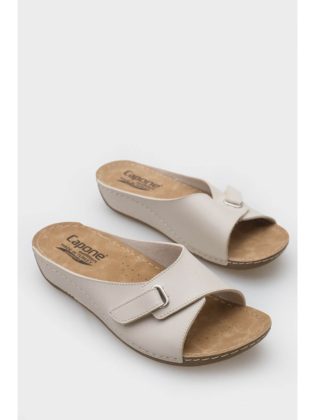 Bej Jenn Z0397 Kadın Konfor Anatomic Terlik-4