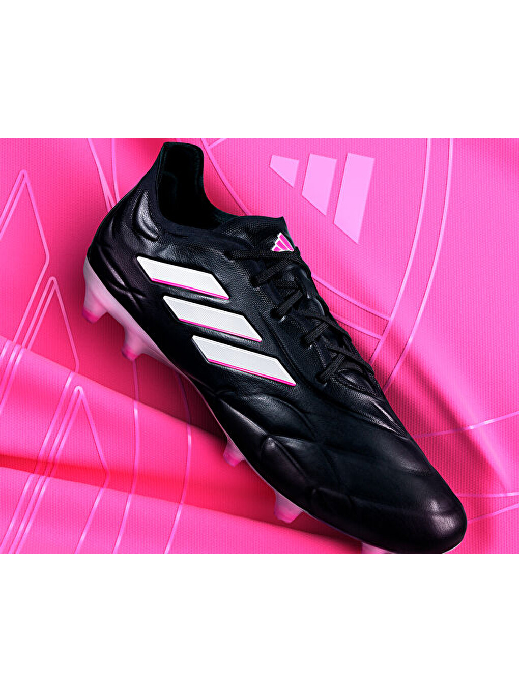 Siyah Copa Pure.1 Fg Unisex Çim Zemin Kramponu Hq8904 Renkli-2