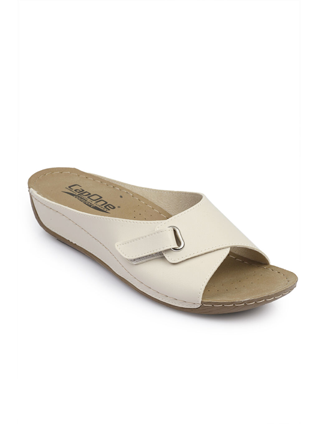 Bej Jenn Z0397 Kadın Konfor Anatomic Terlik-5