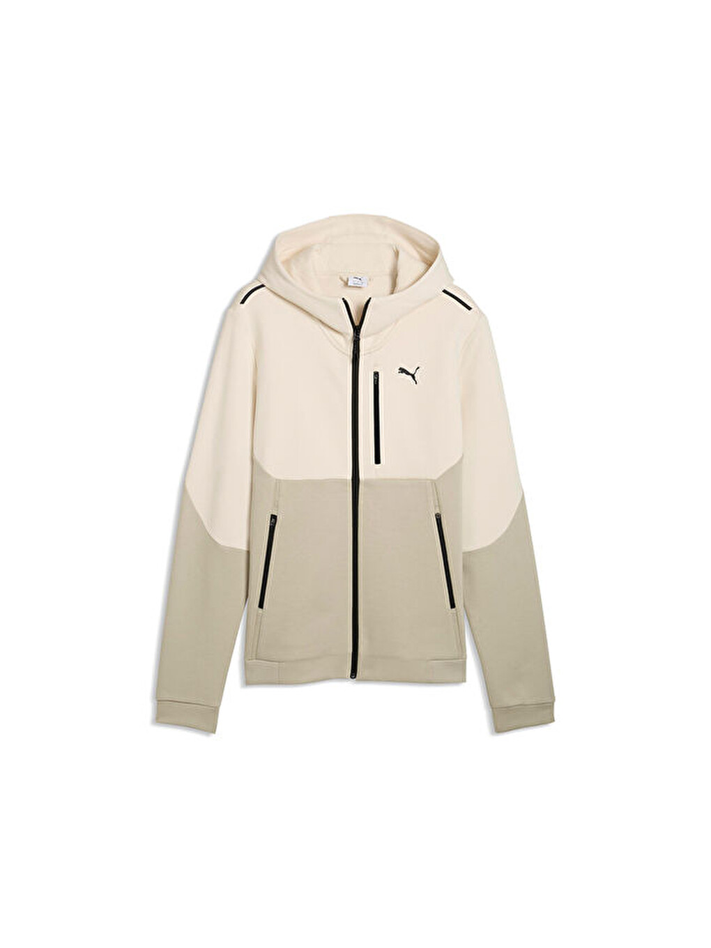 Ekru Pumatech Full-zip Hoodie Dk Erkek Günlük Fermuarlı Sweatshirt 63441587 Krem