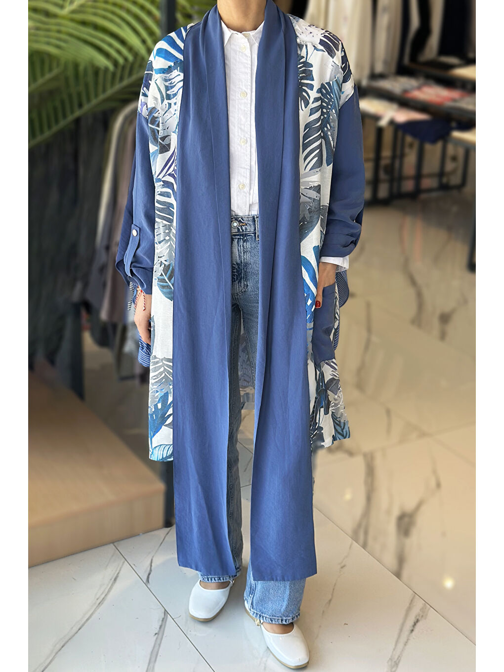 Ceket Kap 6021 Mavi-2