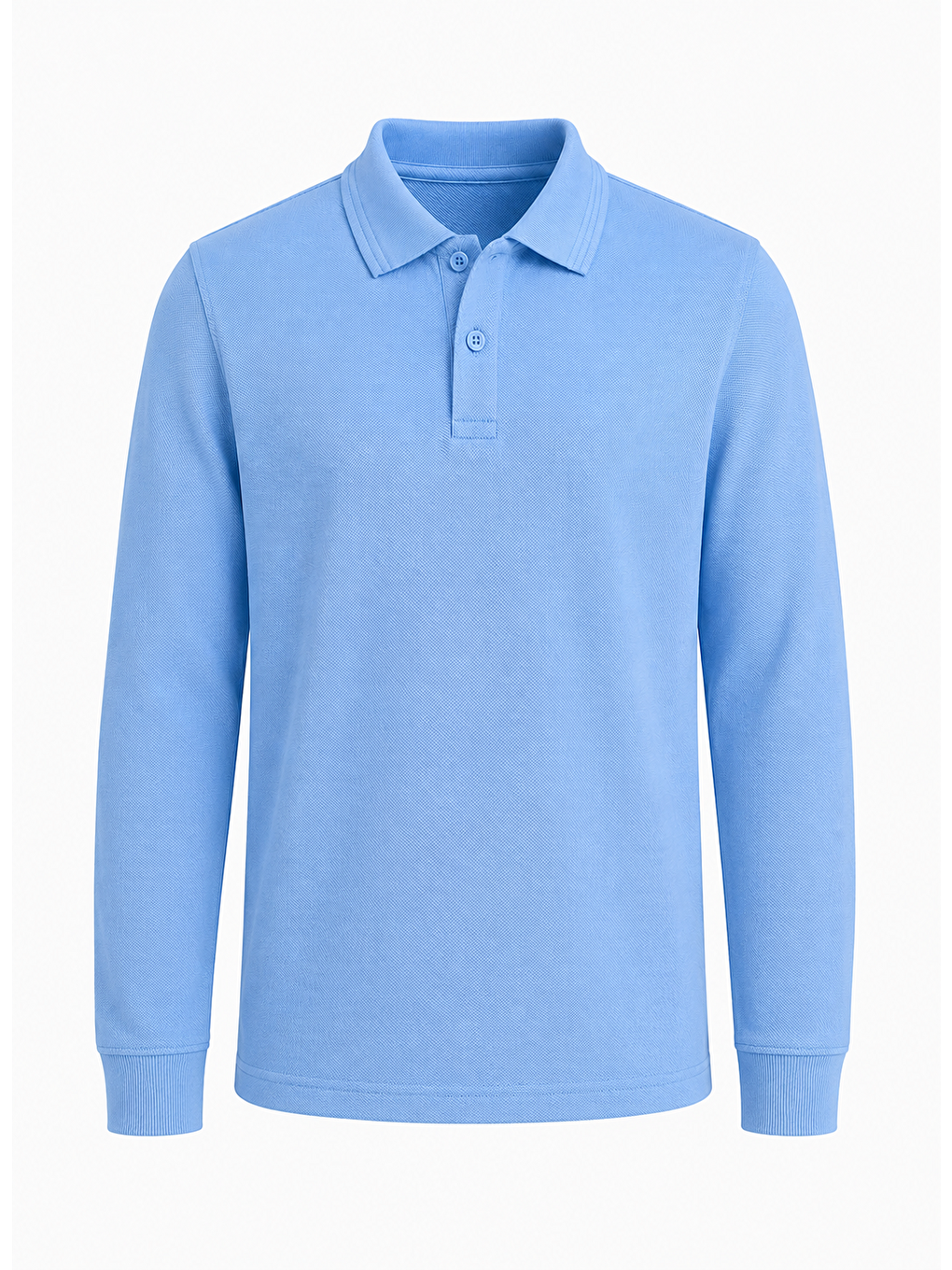 Mavi Kids Polo Yaka Basic Uzun Kollu Unisex Erkek Çocuk Tişört-2