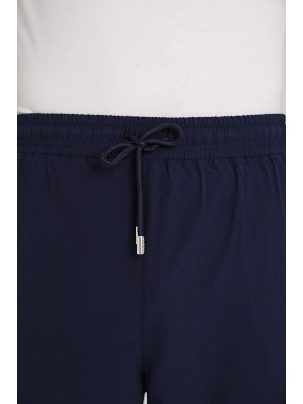 Desenli Lacivert Kırmızı Erkek Uzun Erkek Havuz Ve Deniz Şortu 245-4