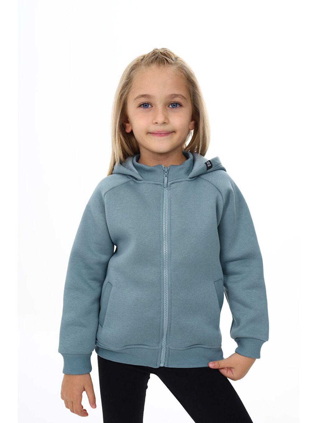 Mavi Kız Çocuk Hırka