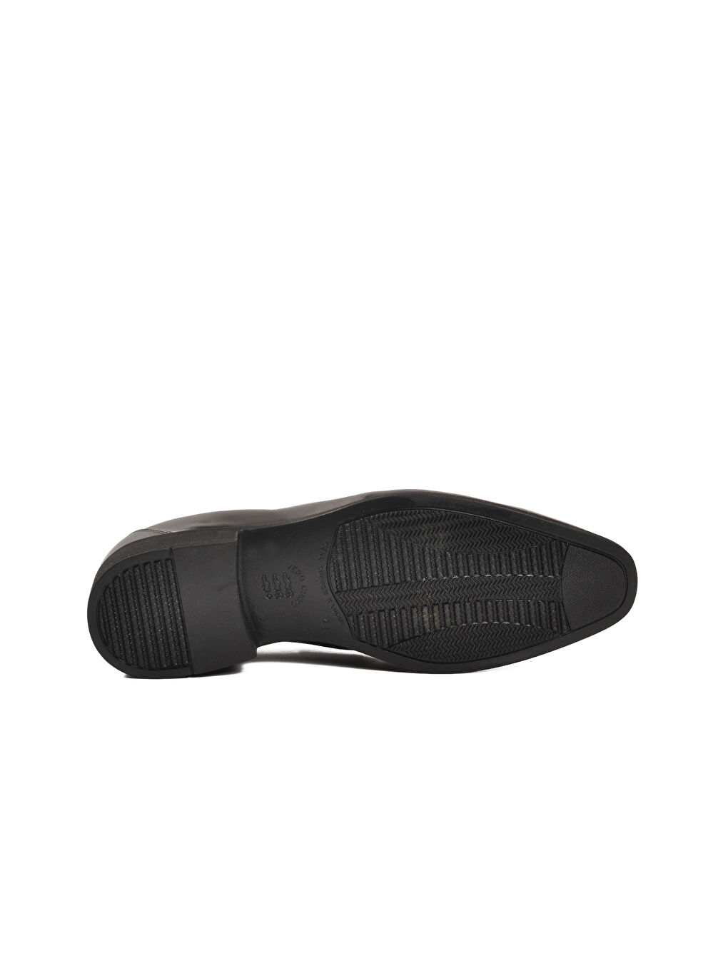 Siyah Hakiki Deri Erkek Klasik Ayakkabı 02470 M-4