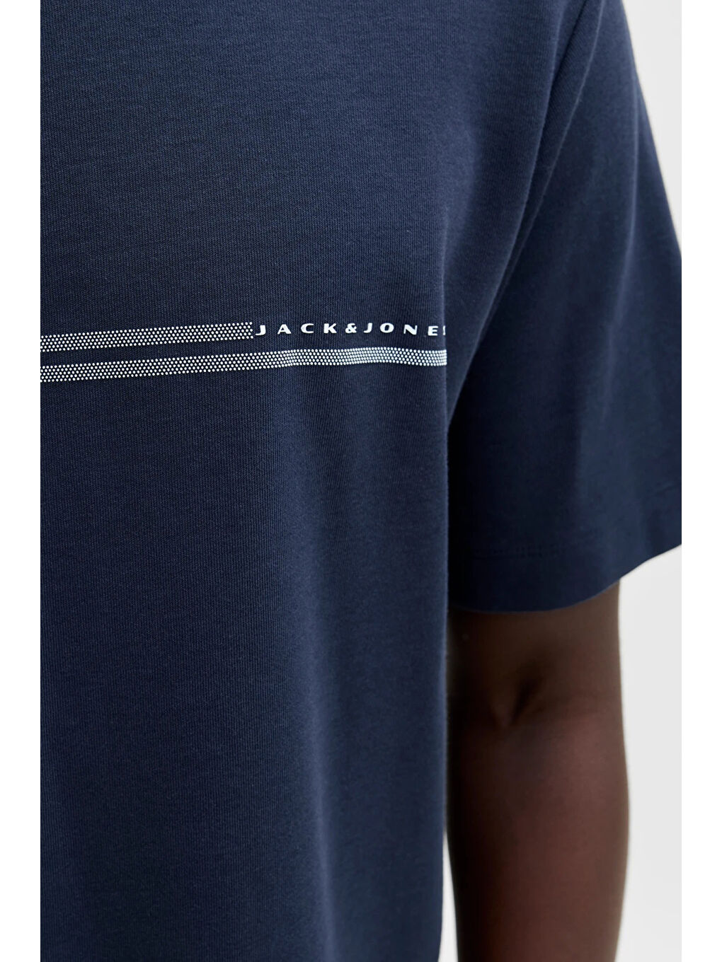 Lacivert Core Jcofusion Pamuklu Regular Fit Logolu T Shirt 12289936-5